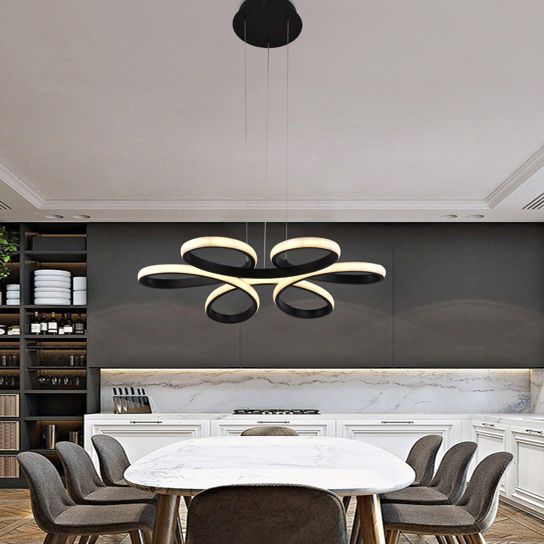 Elige la lámpara ideal para tu comedor.